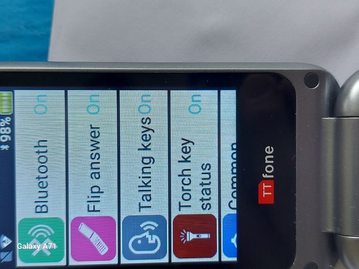 TTPhone, Flip Phone, Model TT970, in excellent like new condition