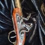 vintage replica flintlock pistol Image 9