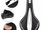 RaMokey Road Bike Seat, Mountain Bike Saddle, Gel Bicycle Saddle, Comfortable Soft Breathable Cycling Bicycle Seat Cushion for MTB Mountain Bike, Folding Bike and Road Bike for Men and Women