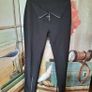 Maniere De Voir Black High Rise Slim Fit Pants UK 10 Image 6