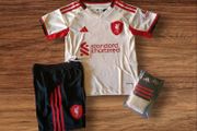 Liverpool 25/26 (away) Kids Kit , Size 5/6 Yrs.