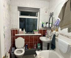 Bath, Toilet and Shower Screen.