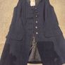 Navy Primark waistcoat style top size 8 Image 3