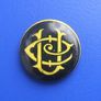 CU CHRISTIAN UNION (religious) - a vintage button badge (1950's or earlier) Image 2