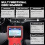 FREE EXPRESS SHIPPING Wired Car OBD2 Scanner,Plug and Play Code Reader, Car Diagnostic Tool for OBDII Protocol Vehicles Since 1996 Image 5