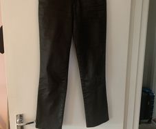 Massimo Dutti coated jeans