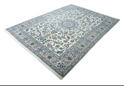 Nain Persian Wool and Silk on Coton Carpet 339cm x 240cm