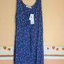 womens RIP CURL beach nomadic sun dress pacific blue floral pattern Size 12 medium  BRAND NEW BNWT Image 2