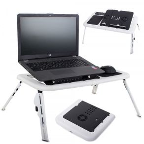 Laptop stand Foldable Table With USB Cooling Fans