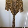 ganni wrap dress - size 8/20 Image 3