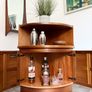 Vintage Retro Mid Century Teak Drinks Cabinet Image 8