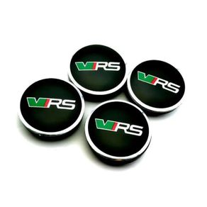 4pcs 56mm 60mm Car Alloy Wheel Center Hub Cap Rim Cover VRS Logo Emblem Sticker For Skoda Octavia Fabia Kamiq Kapoq Kodiaq Rapid SCALA