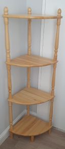 Corner shelving