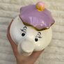 Disney Limited Edition Beauty And The Beast Mrs Potts Money Box approx. 15 cm. Damaged box Please see photos Image 4