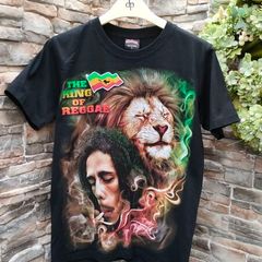 Bob Marley t shirt Double print front and back Size Small