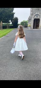 Darcy Bow Communion Dress