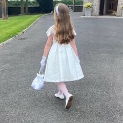 Darcy Bow Communion Dress