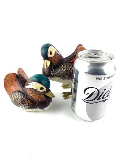 Vintage Malevolti duck figurines