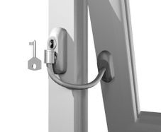 Handleit.ie Lockable Window Restrictor Cable 20cm - Price For Each Including Vat