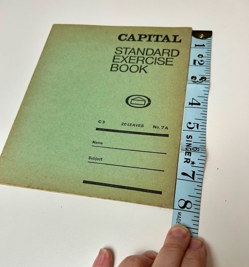 Vintage Irish Capital Standard Exercise Book Pristine