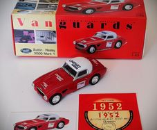Diecast Model Austin Healey 3000 Mk1 Rally - Collectable Vanguards 1:43