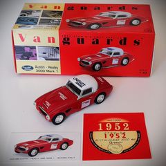 Diecast Model Austin Healey 3000 Mk1 Rally - Collectable Vanguards 1:43