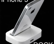 iPhone 5 Charging Dock Station Stand Charger White