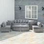 LIMITED DEAL 6 PCs Outdoor Rattan Wicker Sofa Set Image 7