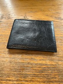 St Dennis Black leather Wallet