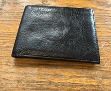 St Dennis Black leather Wallet