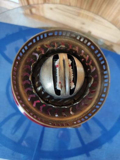 Antique oil lamps in very good condition. 305 each