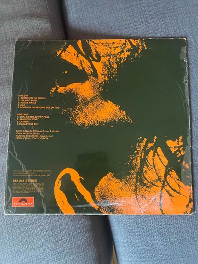 Taste Original 1969 Rory Gallagher Uk