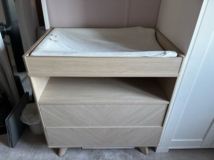 Next Light Oak Changing Table