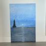 Lighthouse seascape painting Image 4
