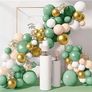 NEW SALE | Balloon Arch Kit, 147 Pcs Sage Green Balloon Arch with Sizes of 18 Inch,12 Inch, 10 Inch, 5 Inch for Balloon Garland as Birthday Decorations, Wedding Decorations, Baby Shower Decorations Image 4