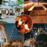 150FT/45m Outdoor String Lights LED, Garden Lights Mains Powered Waterproof IP65 with 45+2 Plastic Bulbs, Shatterproof Festoon Lights for Outside Patio Gazebo Yard Party Wedding, Warm White Image 2