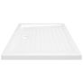 Shower Base Tray with Dots White 90x70x4 cm ABS Image 3