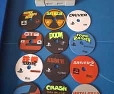 Playstation Coaster Set