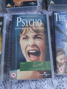 Alfred hitchcock horror vhs tapes
