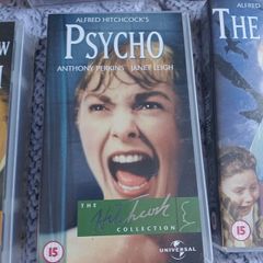 Alfred hitchcock horror vhs tapes