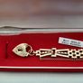 9ct gold vintage gate bracelet Image 4