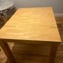 Extendable dining table and four chairs Image 3