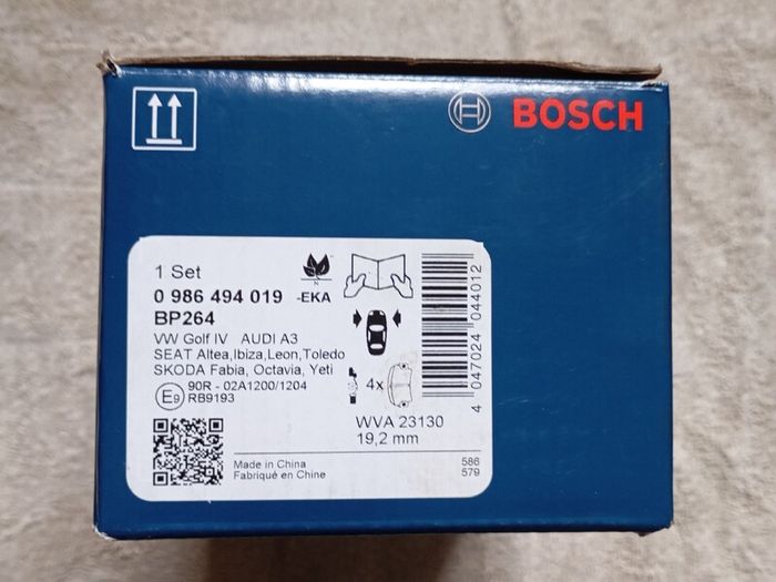 Bosch BP264 Brake Pads (New)