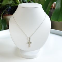 Women's Sterling Silver Necklaces With Cross 925