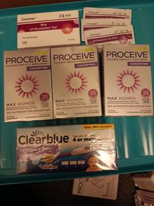 TTC Bundle Proceive Clearblue Ovulation test strips