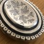 victorian silver locket 17.1 grams Image 6