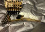 Floyd Rose FRT 1000 Original Tremolo double locking system Gold Brand New