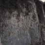 Vintage Real Fur Jacket Size M Elegant Black Glossy Finish, Luxury Evening Wear Image 7