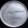 #585 - Ireland - 1928 - Florin - Silver - KM.7 Image 2