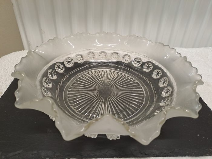 1930s Davidson Art Deco glass bowl